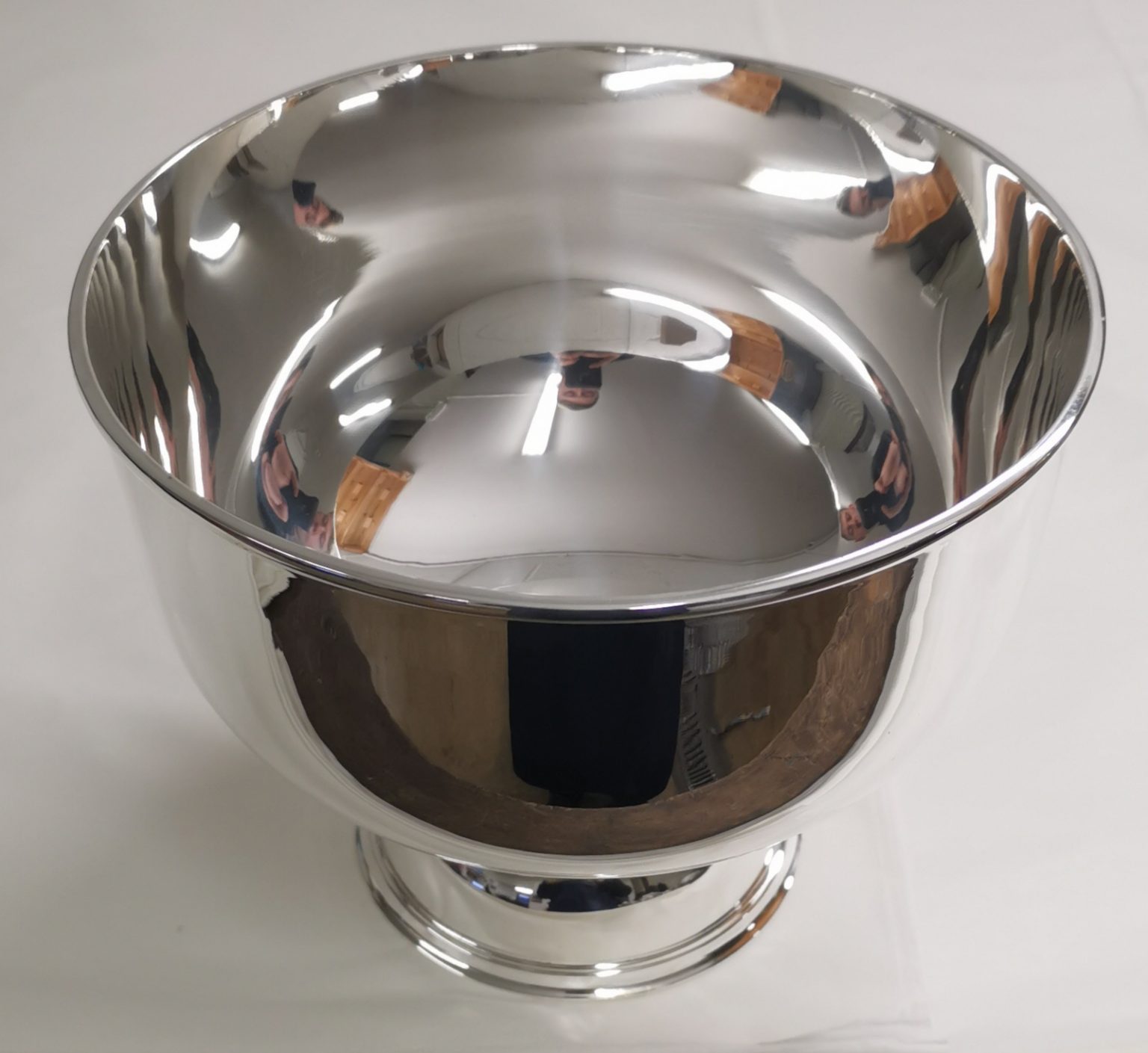 Silver Afternoon Tea Stand - Three Tiers for Round Plates