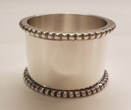 Napkin Ring - Bead Edge