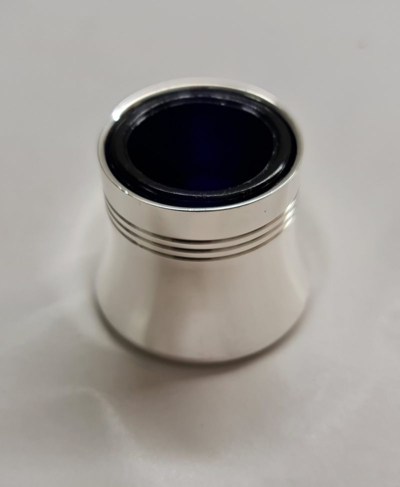 Mustard Pot with Glass Liner
