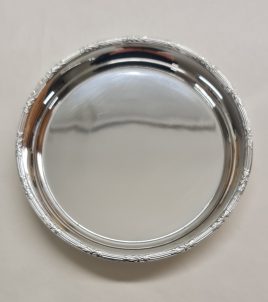 Silver Coaster with Edge