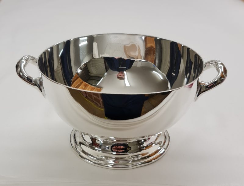 Silver Plain Edge Bowl