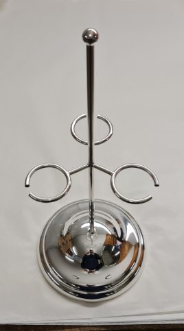Silver Champagne Flute Stand