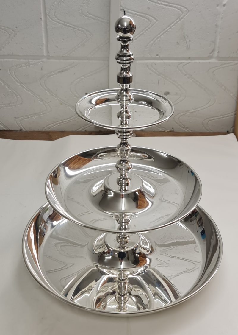 Silver Plated Seafood Stand