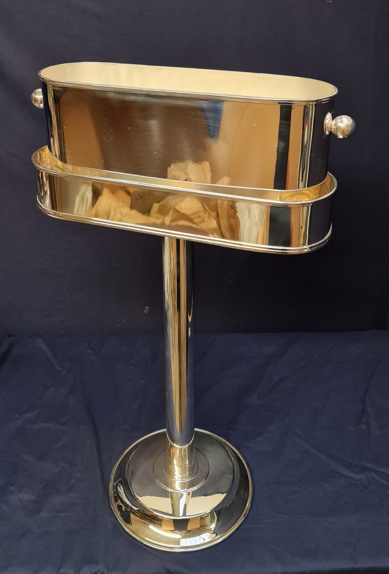 Silver Wine Bucket Stand