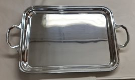 Silver Plate Oblong Tray