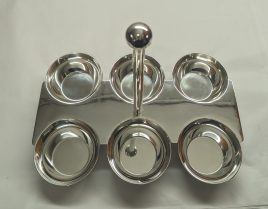Silver Plated Condiment Holder