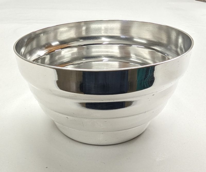 Silver Ribbed Finger Bowl - Image 2